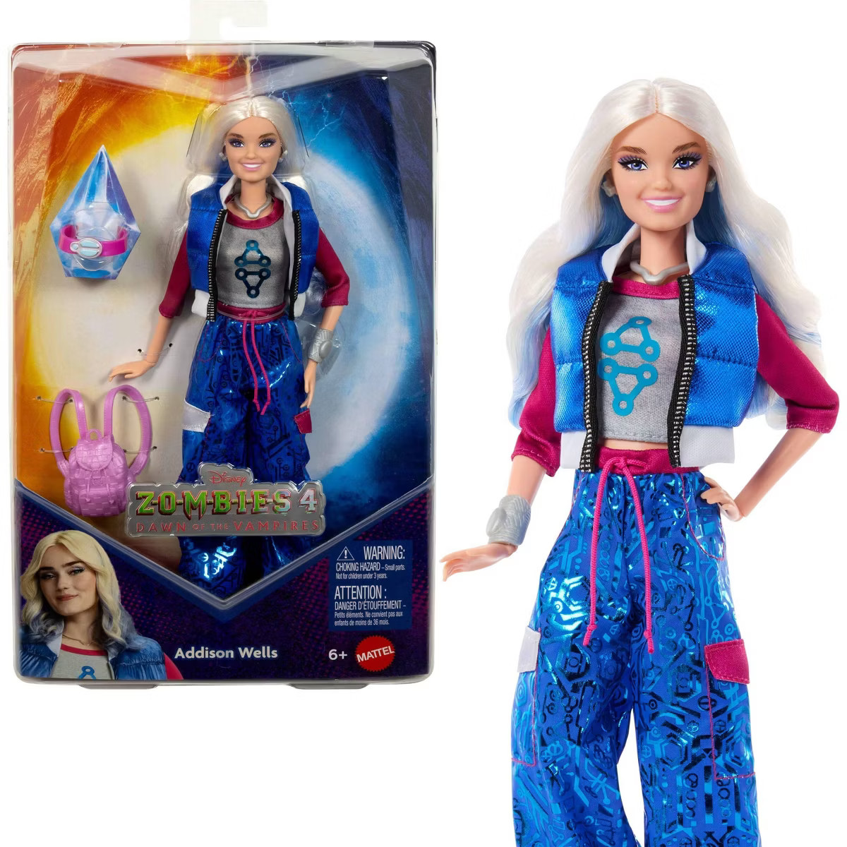 Disney Zombies 4: Dawn of the Vampires Addison Wells Doll with Movie-Inspired Outfit & Accessorie... | Target