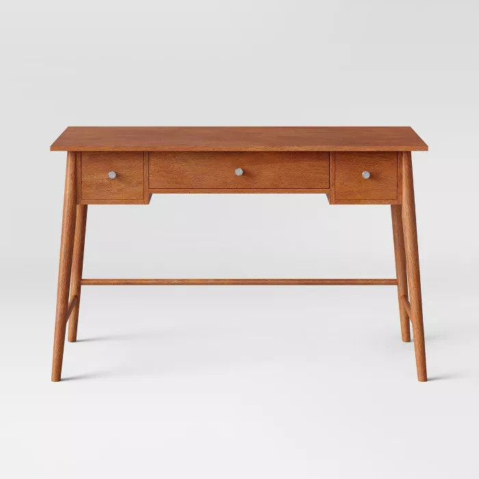 Amherst Mid Century Modern Writing Desk Brown - Project 62™ | Target