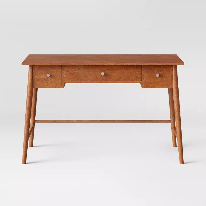 Amherst Wood Writing Desk with Drawers Brown - Project 62™ | Target