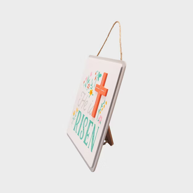 "He is Risen" Easter Wood Sign - Spritz™ | Target