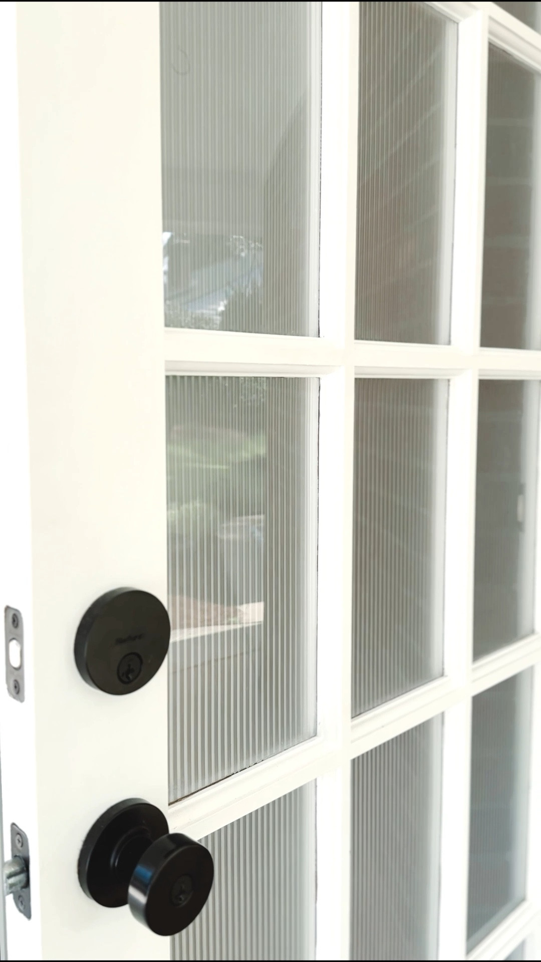 Looking for privacy, but want to keep the full sun shining through your windows or door? This Reeded window film is both functional and aesthetically pleasing! Shop the look here!

#LTKFamily #LTKHome #LTKOver40