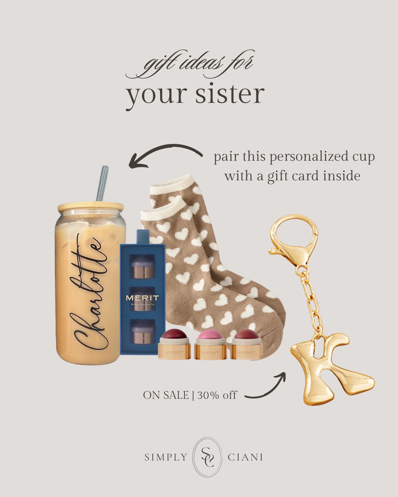 Gifs for sis

#sistergift #giftsforher #giftsforsister 

#LTKSaleAlert #LTKHoliday #LTKGiftGuide