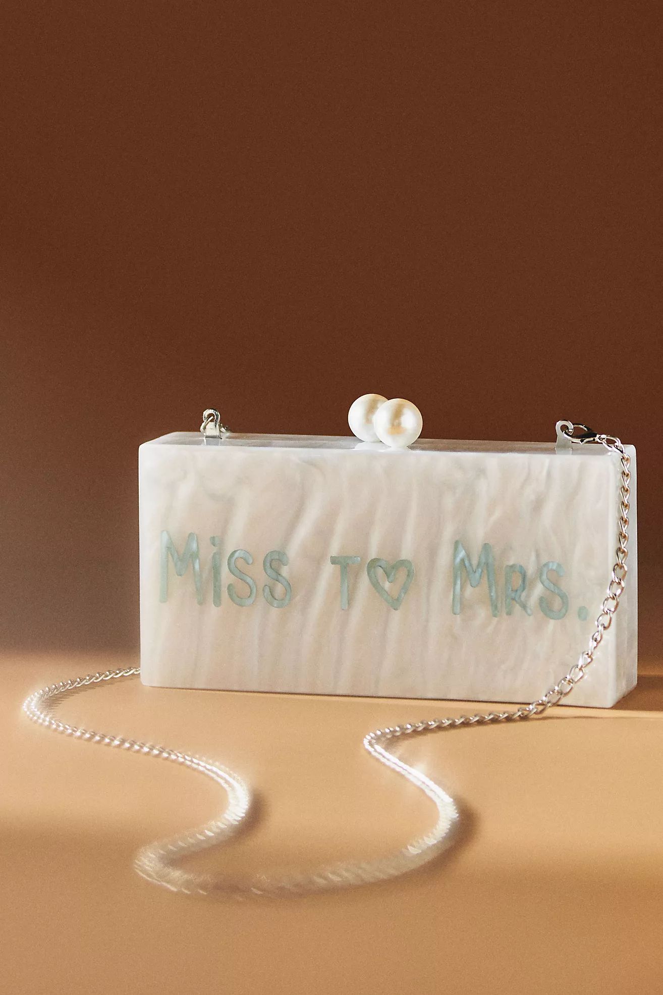 Rae of Light Miss To Mrs. Acrylic Bag | Anthropologie (US)