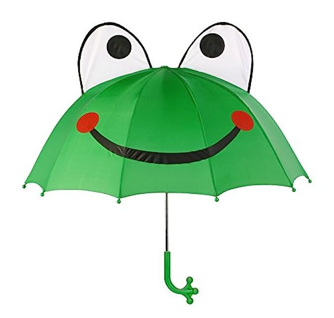 Kidorable Kids Frog Umbrella, Green, One Size for Toddlers and Big Kids, Lightweight Child-Sized Nyl | Amazon (US)