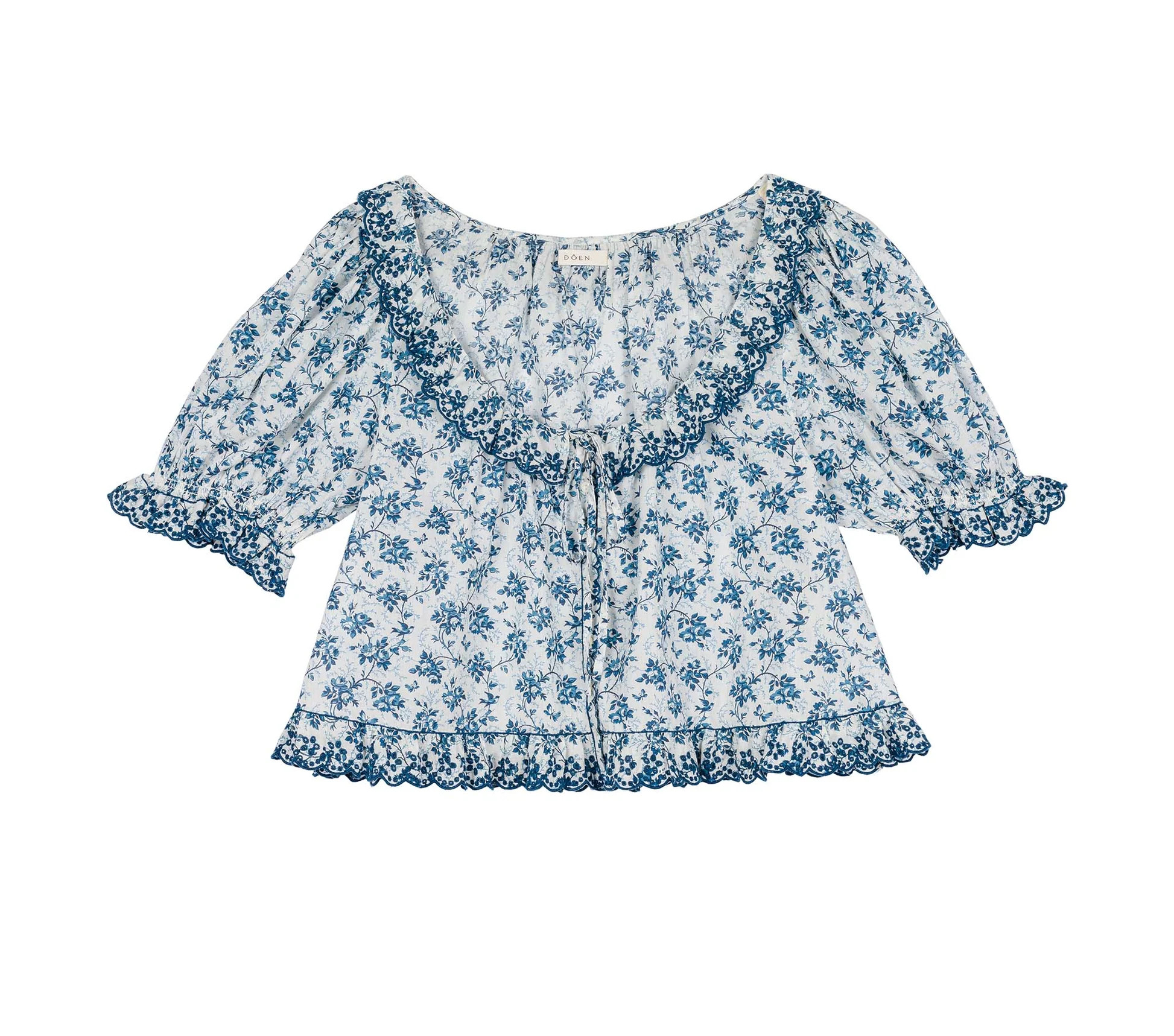 Lazuli Top - Songbird Toile | DÔEN | DOEN