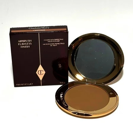 Charlotte Tilbury Airbrush Flawless Finish Micro Finishing Setting Powder 4 Deep Full Size | Walmart (US)