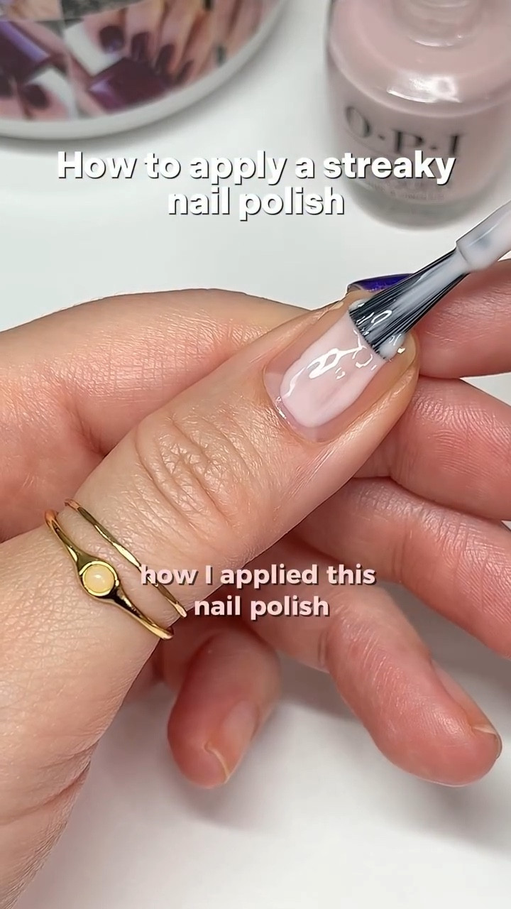 Try this the next time you’re trying to apply a streaky nail polish, and let me know if it helps! 🙂

📍 My favorite non-streaky sheer pinks are in my Amazon storefront

This technique takes practice, but it helps a lot! 💞

#LTKBeauty #LTKWedding