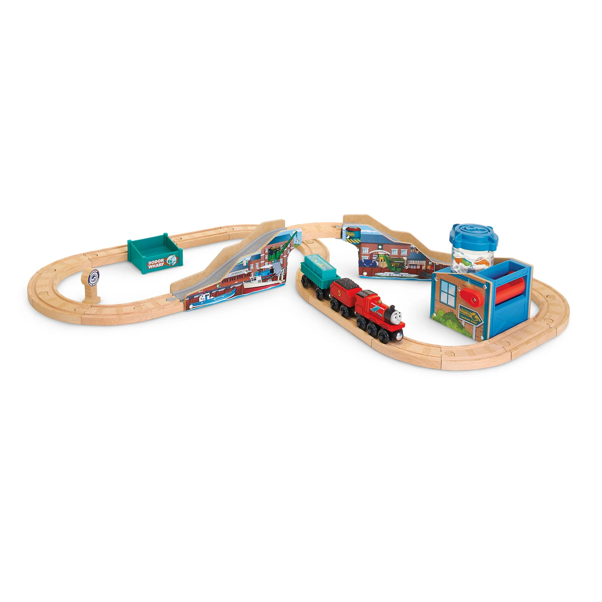 Fisher-Price Thomas & Friends™ Wooden Railway James' Fishy Delivery | Walmart (US)