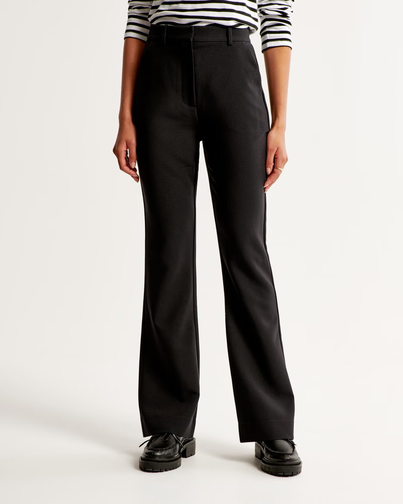 Tailored Flare Pant | Abercrombie & Fitch (US)