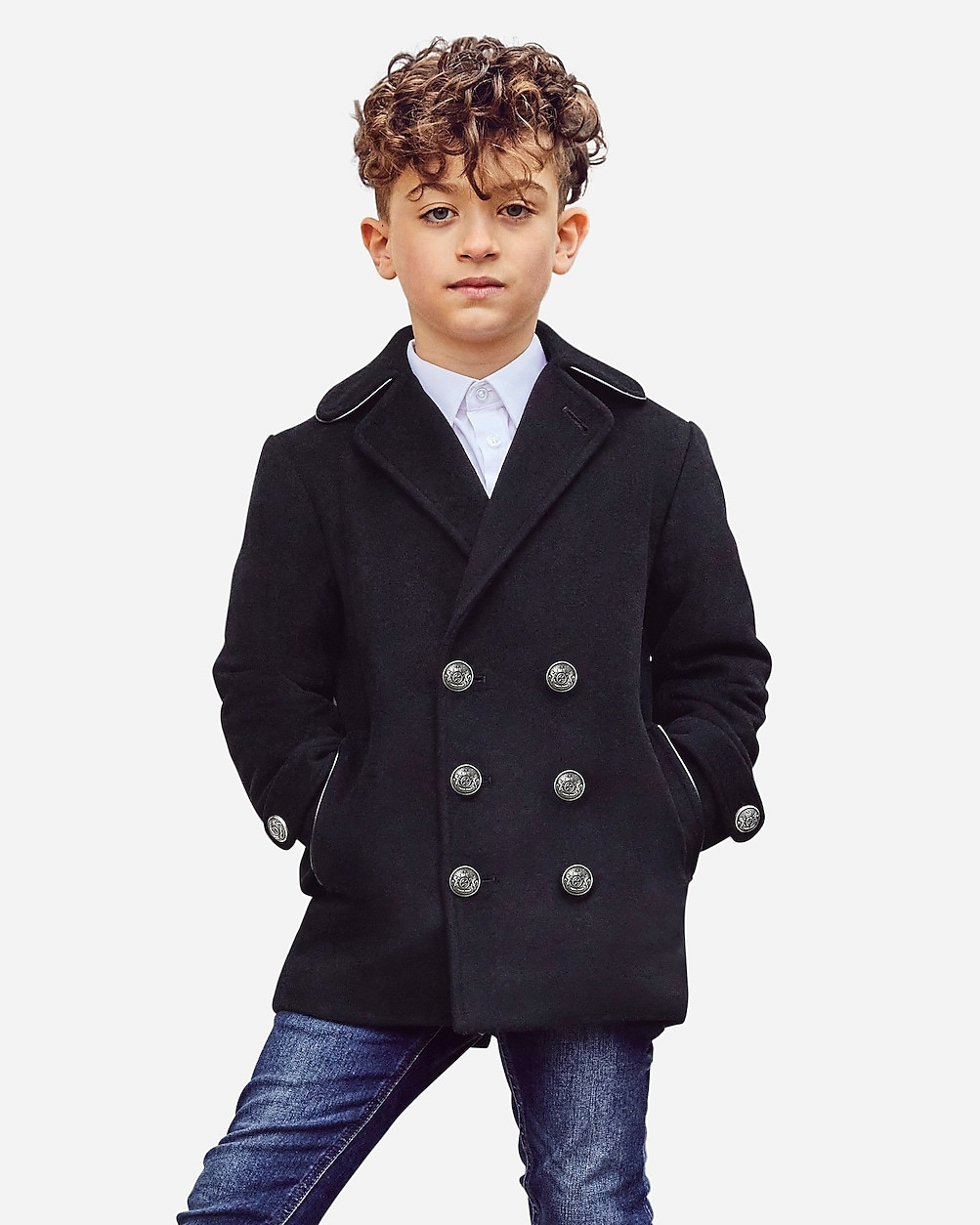 Britannical London® Lambeth reefer coat | J. Crew US