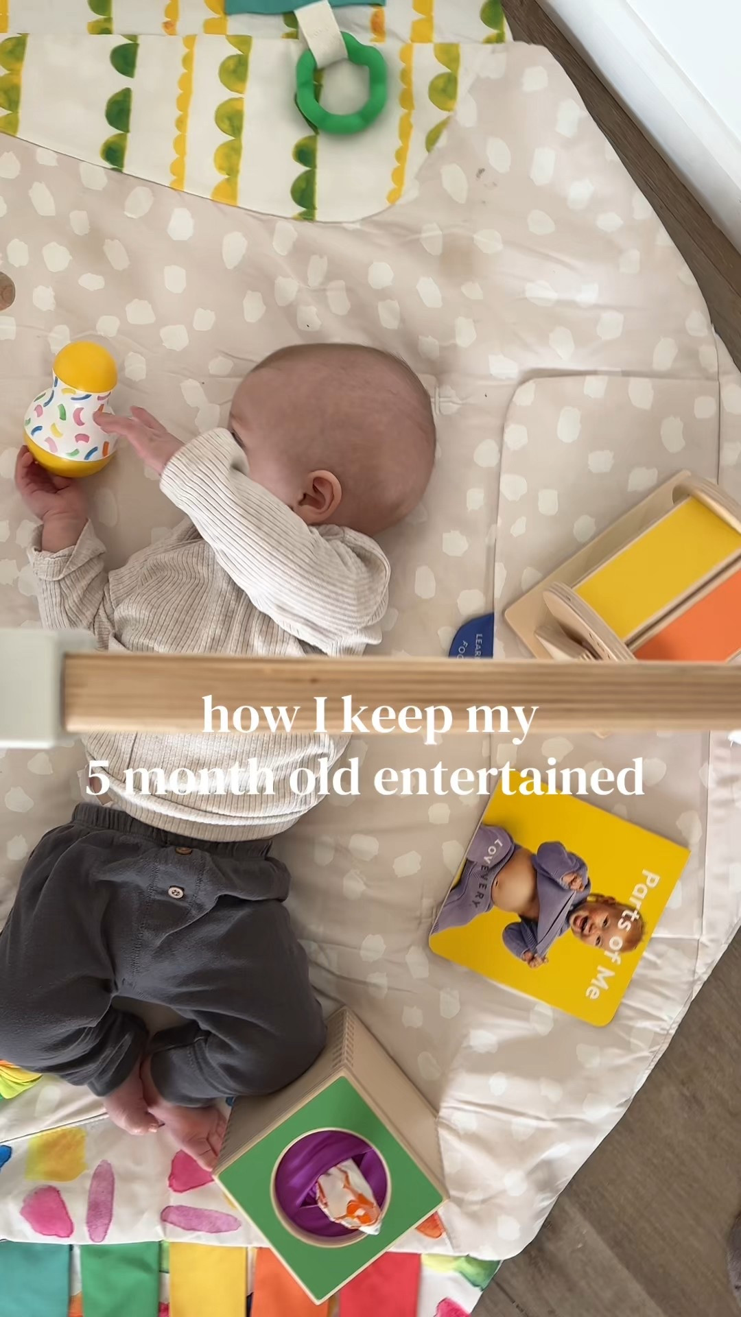 How I keep my 5 month old entertained #lovevery 

#LTKKids #LTKBaby #LTKmomlife