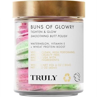 TRULY Buns Of Glowry Tighten & Glow Smoothing Butt Polish - 2 fl oz - Ulta Beauty | Target
