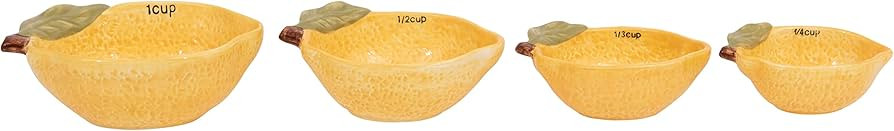 Lemon Shaped Measuring Cups (Set of 4 Sizes) | Amazon (US)