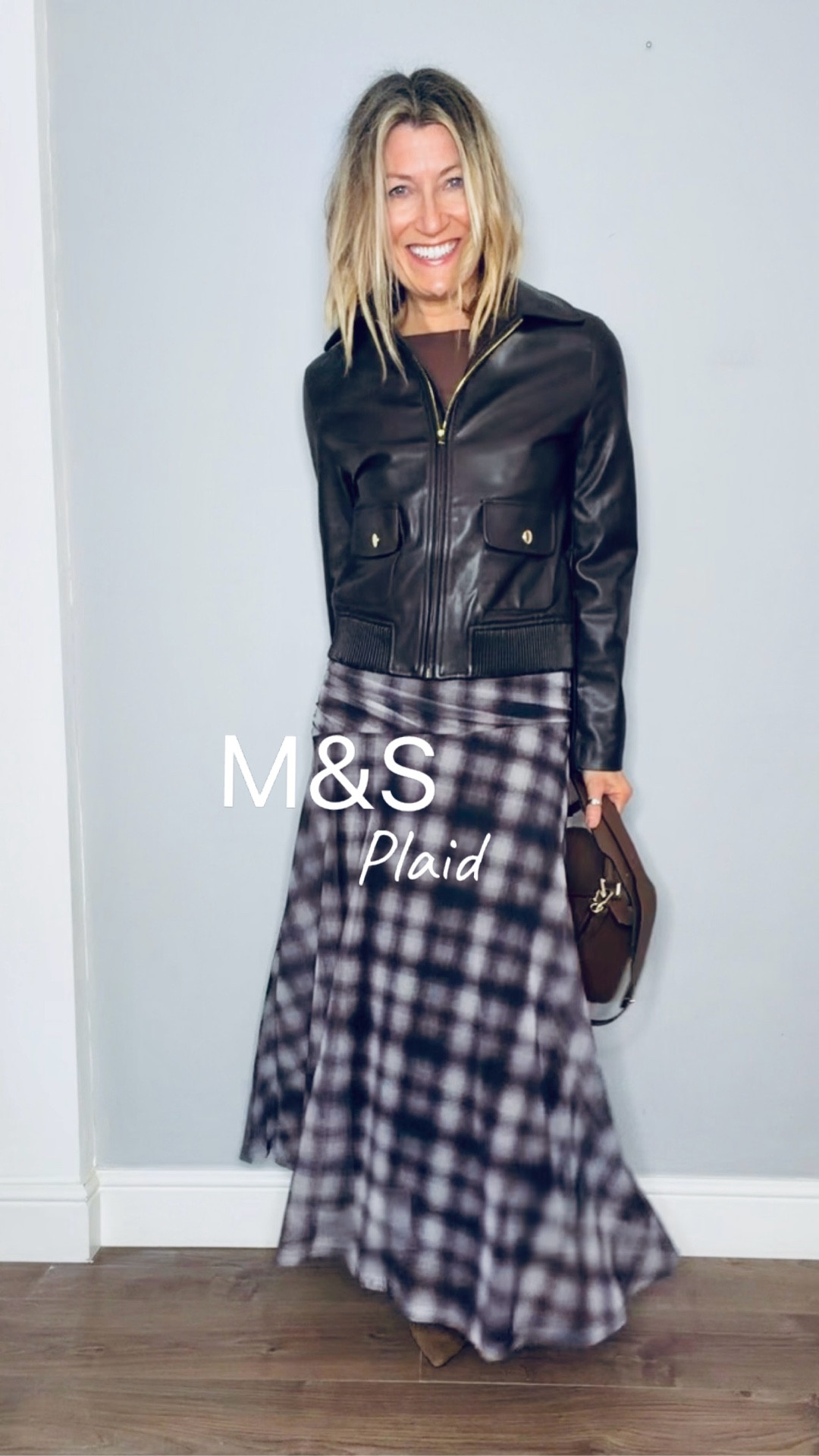 I wore plaid back in the 90’s when I was at Uni and it’s back, so I thought I’d style this plaid check skirt from @marksandspencerstyle a few ways which will see you from the cooler weather now through to spring and summer…I like a piece of clothing that has many options! 

#LTKuk #LTKstyletip #LTKspring