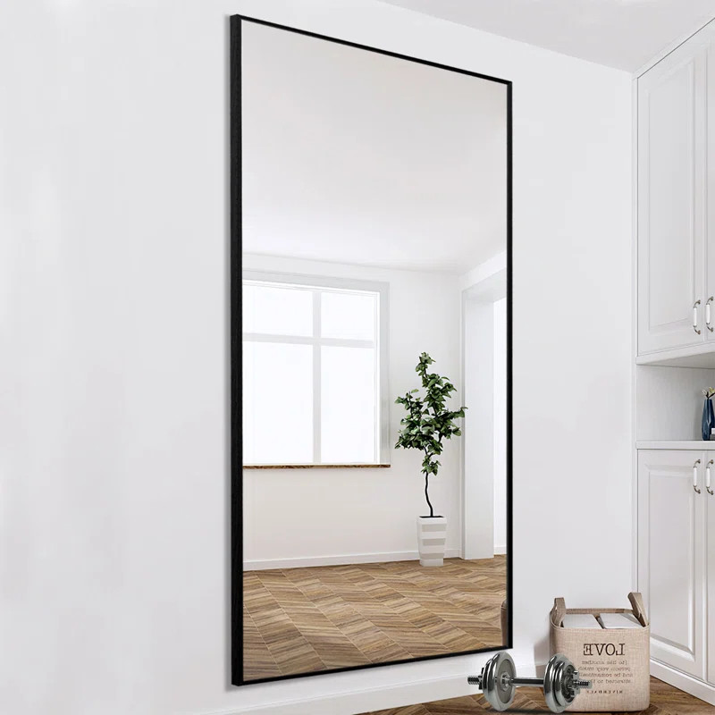 Metal Flat Wall Mirror | Wayfair North America