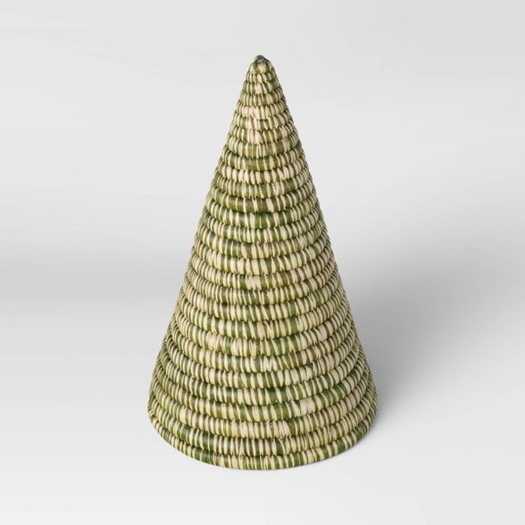 Medium Woven Green Tree - Threshold™ | Target