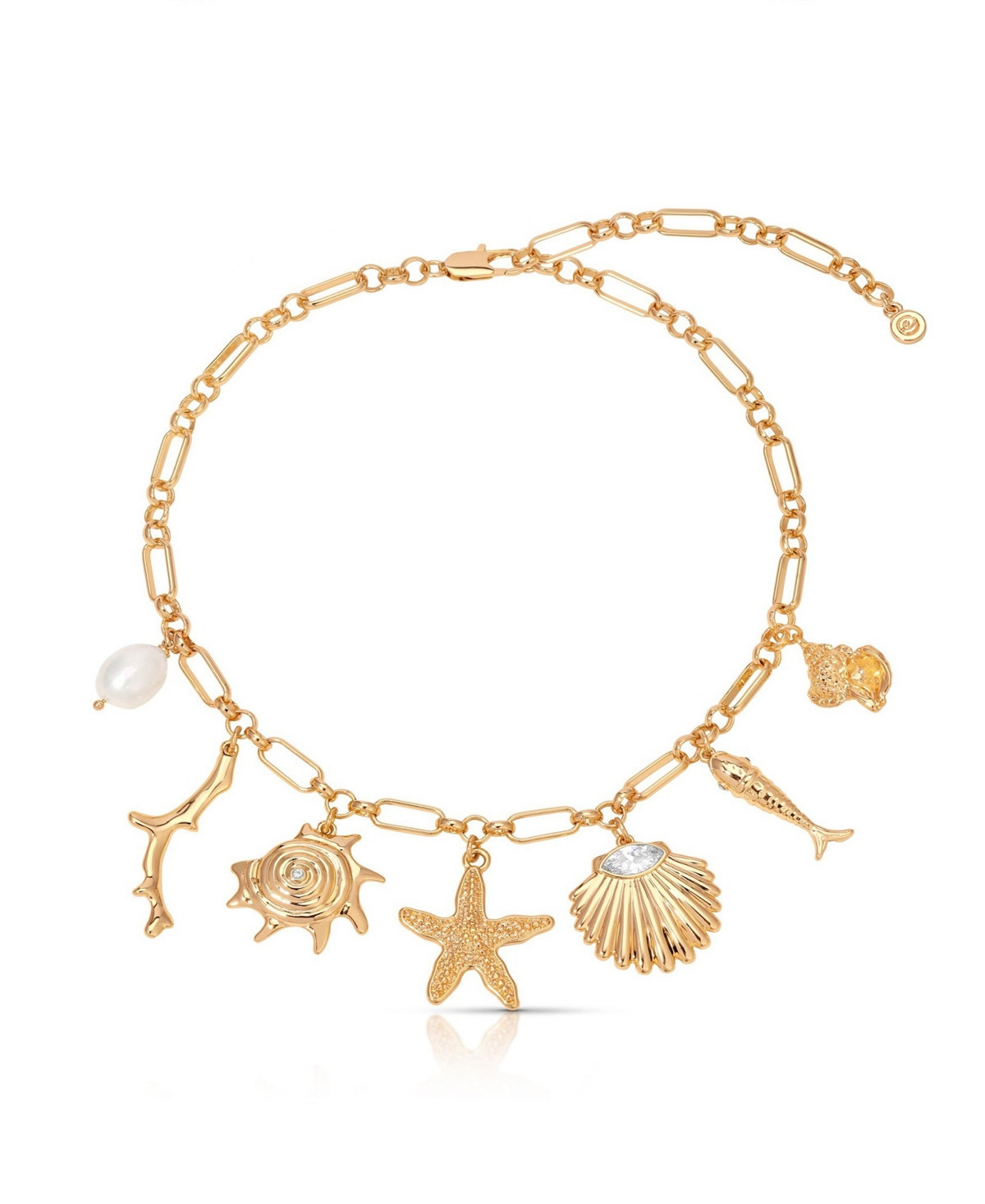 Ettika Oceanic Dreams Charm Necklace - Gold | Macy's