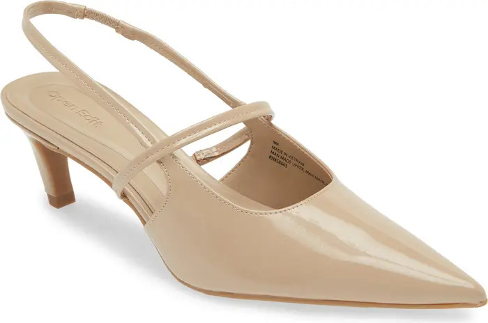 Sophia Pointed Toe Slingback Pump (Women) | Nordstrom