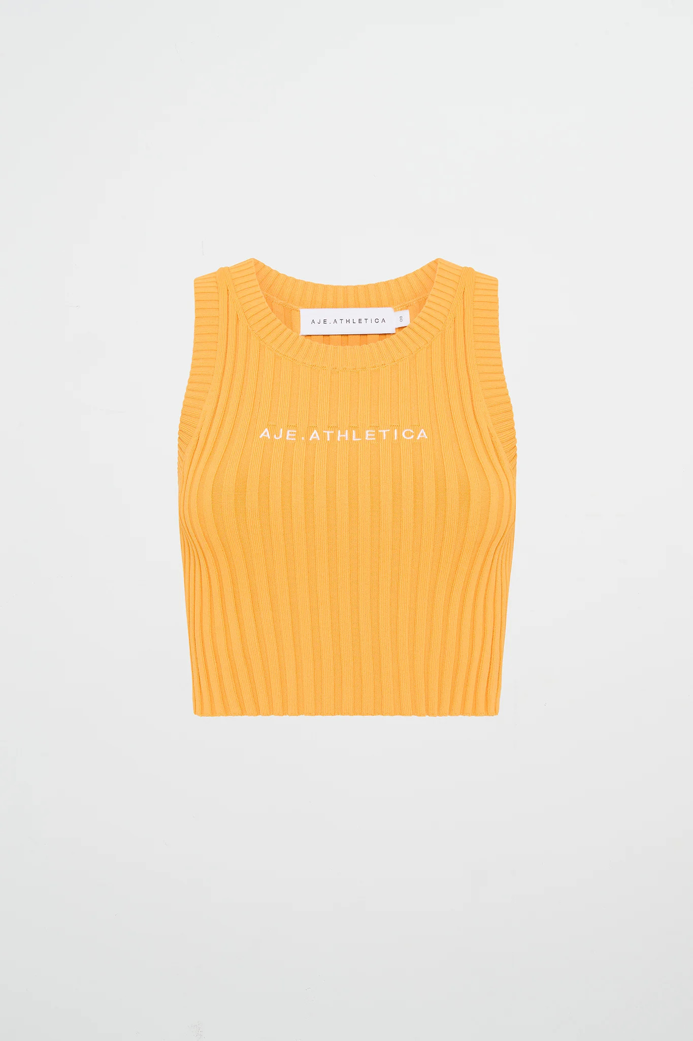 Cropped Knitted Logo Tank 135 | Aje Athletica (Australia)