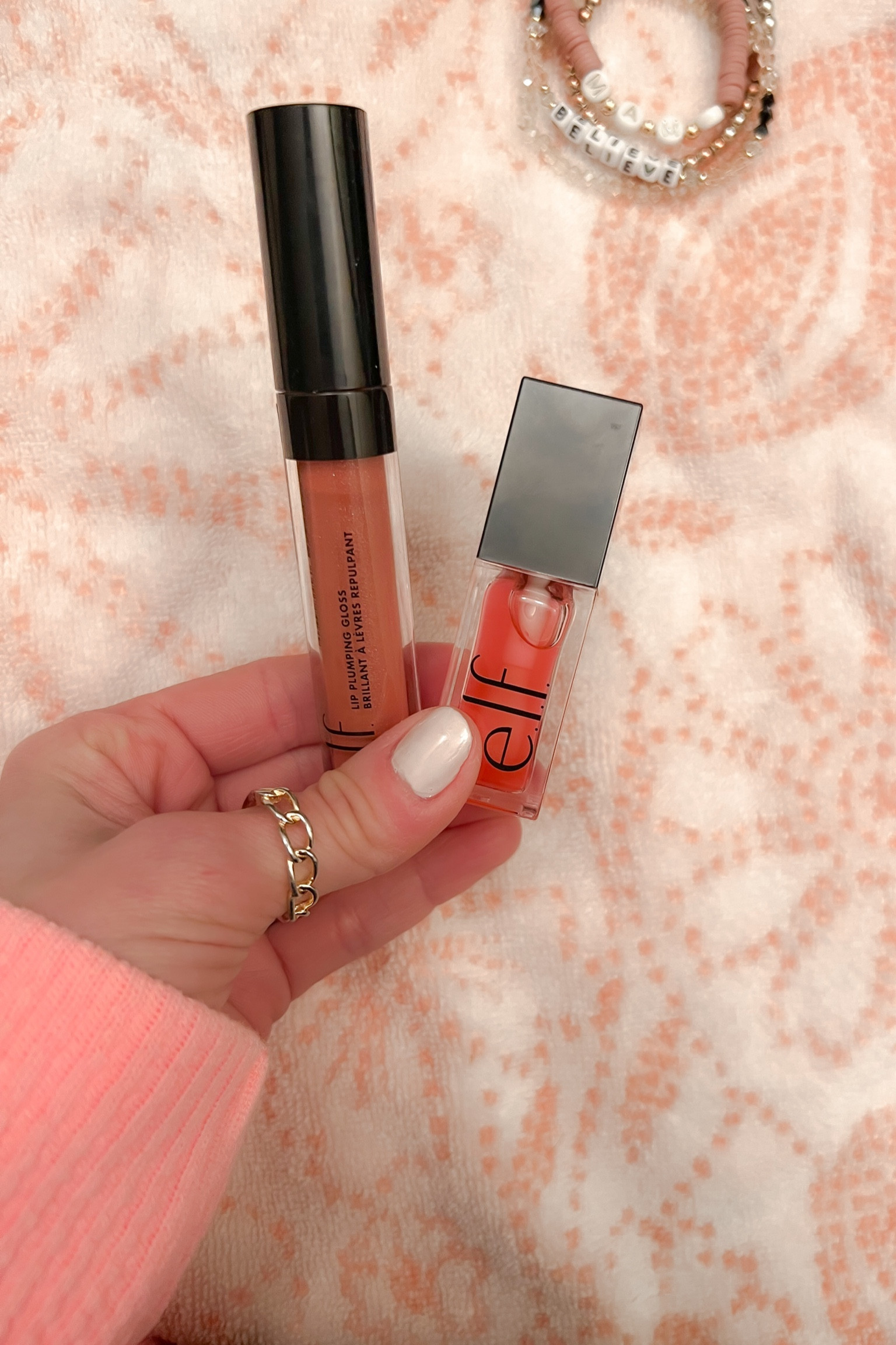 Lip favorites ; elf cosmetics lip oil ; elf lip pumping gloss ; makeup lip bundle ; elf cosmetics favorites  

#LTKbeauty #LTKSpringSale #LTKfindsunder50