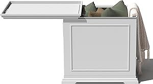 Veradek Brixton Tray Table - 2-in-1 Outdoor Side Table with Storage and Tray for Patio/Porch | Du... | Amazon (US)