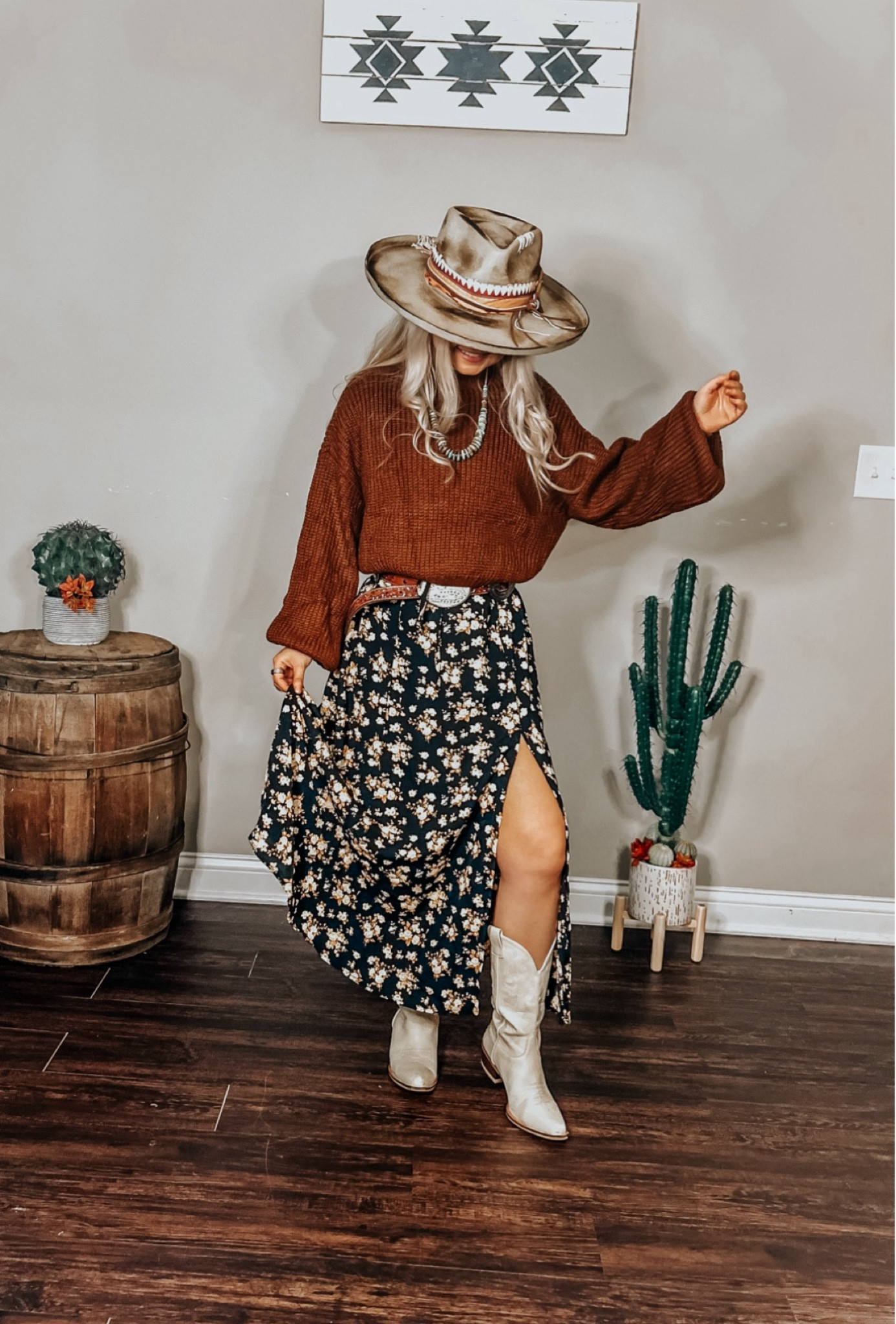 “KZ15OFF” on Navajo pearls linked. No min order and she will do custom Navajo pearls for you! 🩵✨


Floral dress, spring dress, summer dress, maxi dress, fall fashion, cowgirl style, western fashion, western style, country fashion , cowgirl outfit, frontier fashion, fedora hat, burned hat, distressed hat, concho belt, turquoise jewelry, sterling silver jewelry, western jewelry, cowgirl jewelry, cowgirl, the Kiersten zile collection

#LTKstyletip #LTKFestival #LTKworkwear

#LTKFallSale #LTKShoeCrush #LTKCon