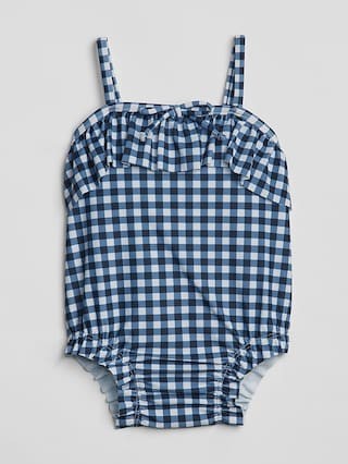 Baby Gingham Swim One-Piece | Gap US
