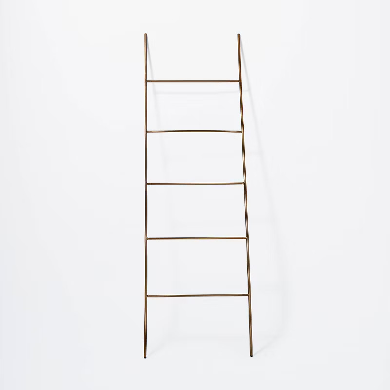 66" Decorative Metal Ladder Gold - Threshold™ designed with Studio McGee | Target