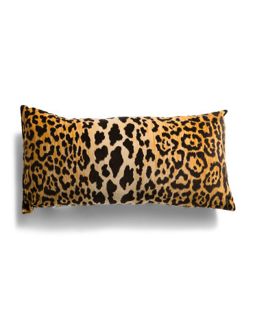 14x27 Oversized Luxury Cheetah Print Lumbar Pillow | TJ Maxx