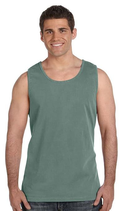 Comfort Colors Men's Garment-Dyed Sleeveless Tank | Amazon (US)