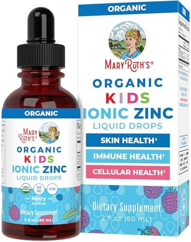 MaryRuth Organics Zinc Supplement for Immune Support, Immune Support Supplement for Kids, Ages 4-... | Amazon (US)