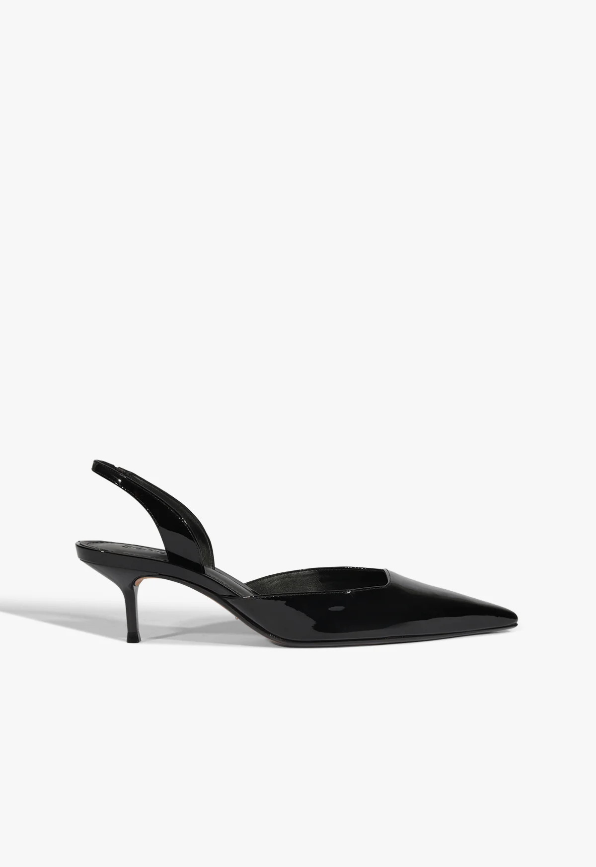 Black Patent Leather Pump Paola Mid | SCHUTZ | Schutz (US)