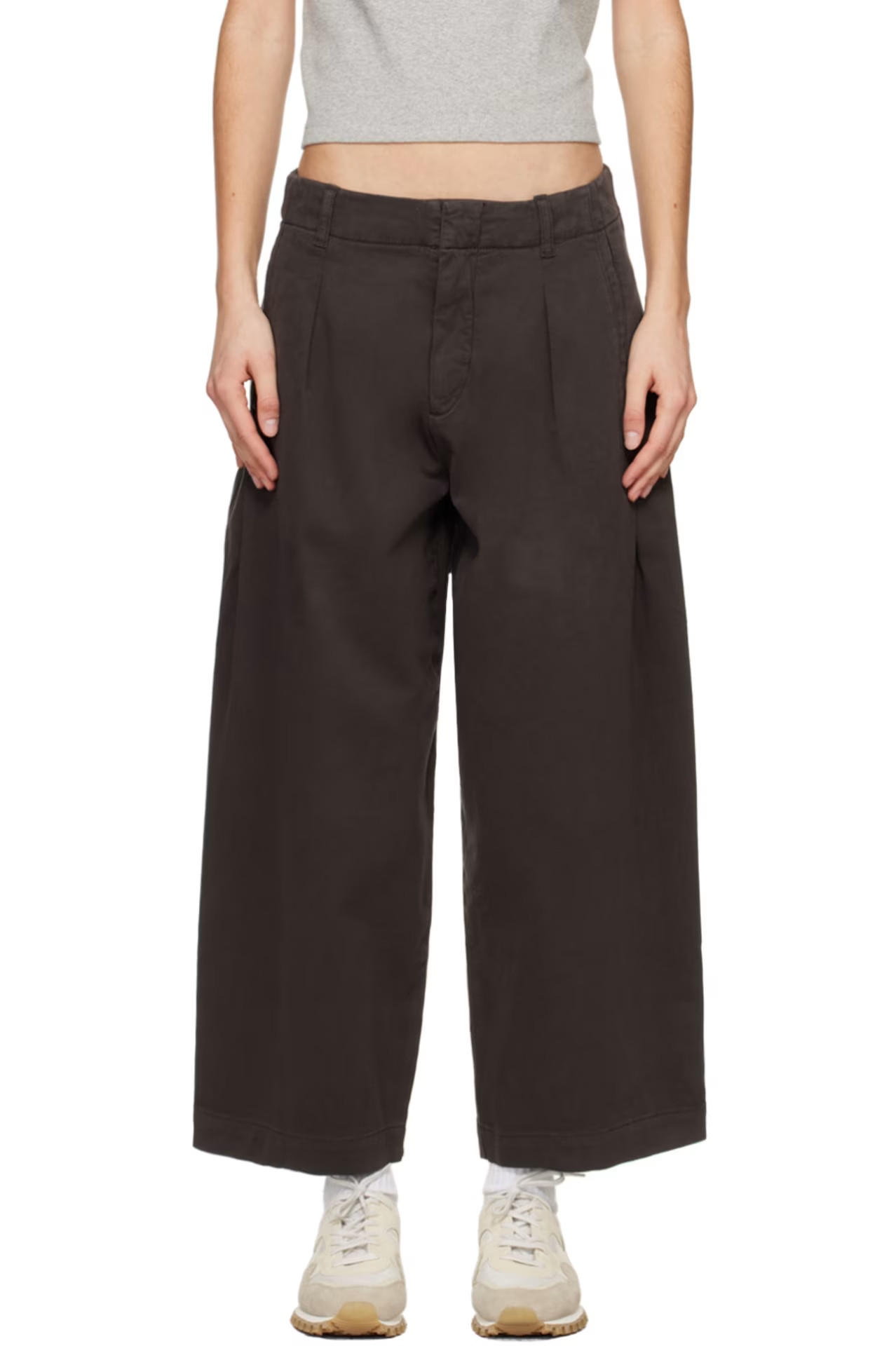 Gray Donovan Trousers | SSENSE