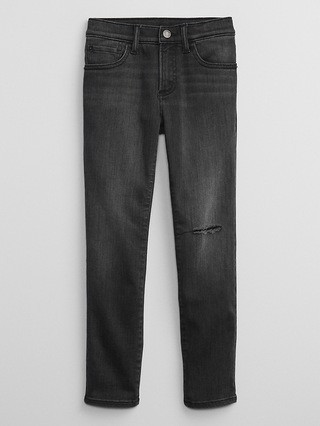 Kids Destructed Skinny Jeans with Washwell | Gap Factory