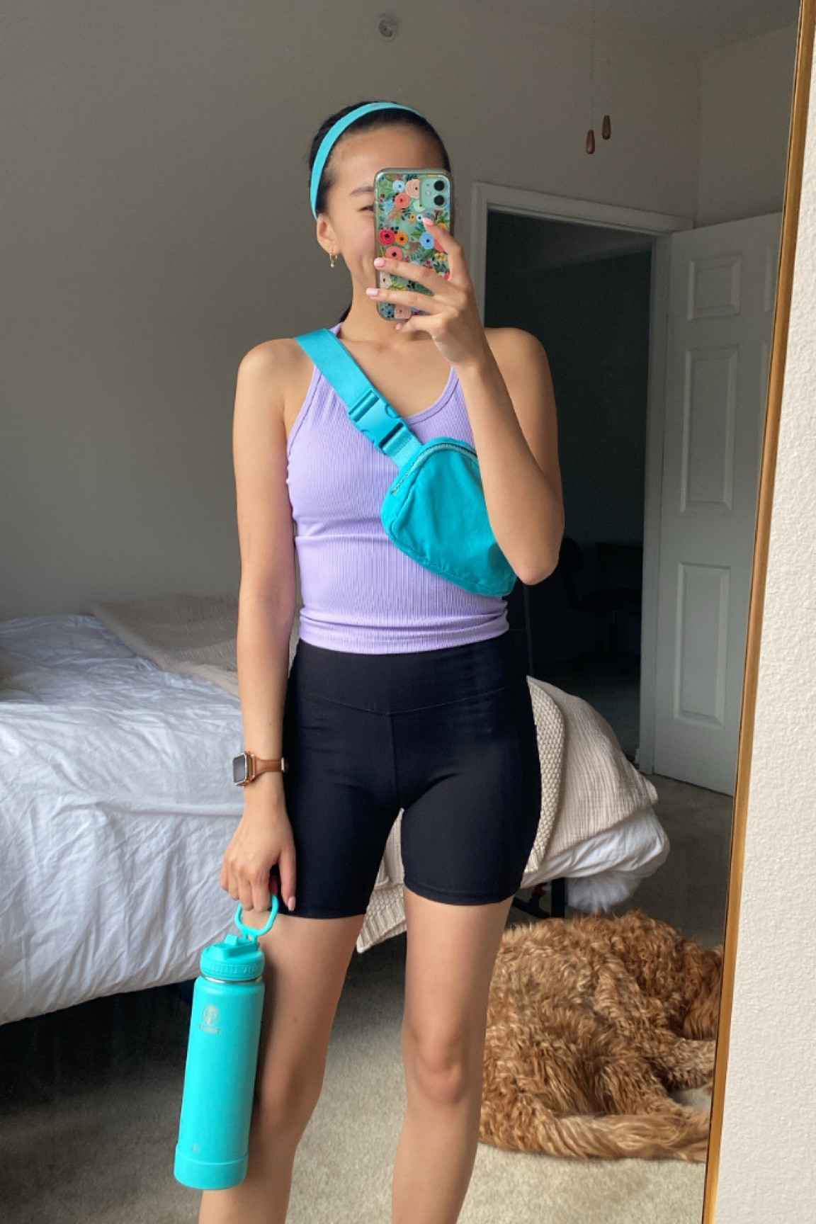 Tank (small), biker shorts (small), amazon fashion, belt bag, activewear, athleisure wear, amazon look, Amazon outfit, loungewear 

#LTKunder50 #LTKfit #LTKstyletip