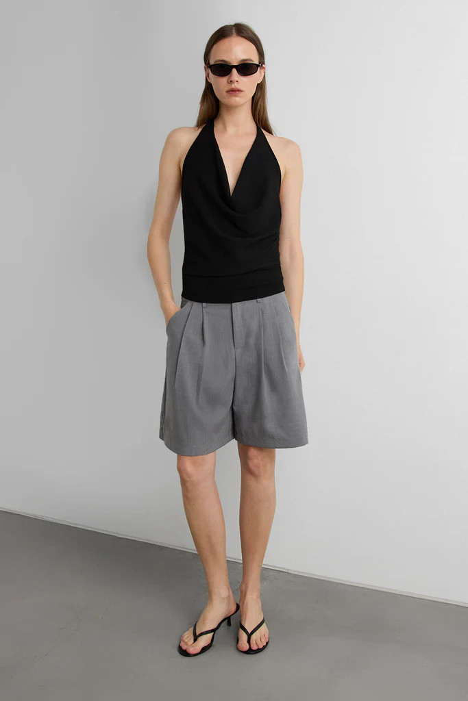 PLEATED CHINO SHORT | OAK + FORT
