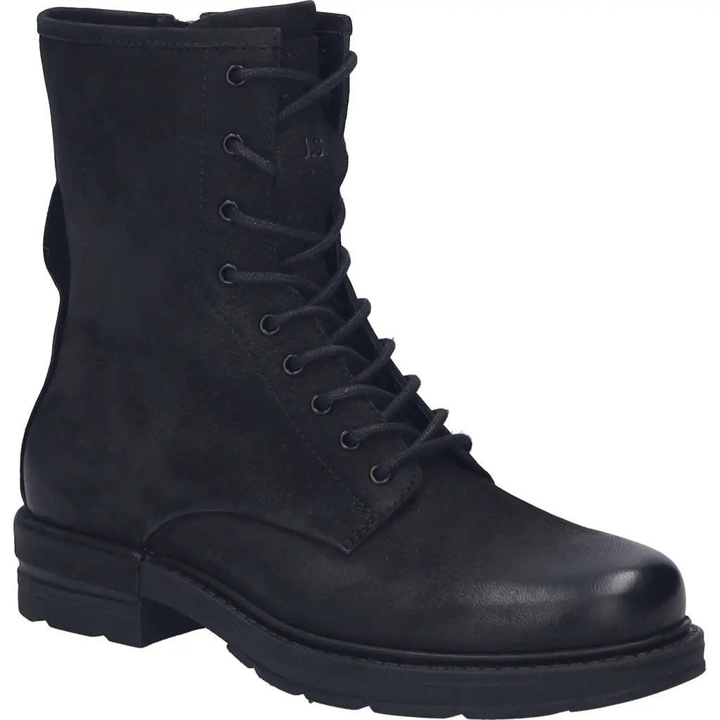 Josef Seibel Roxanna 03 Lug Sole Bootie in Black at Nordstrom, Size 10-10.5Us | Nordstrom