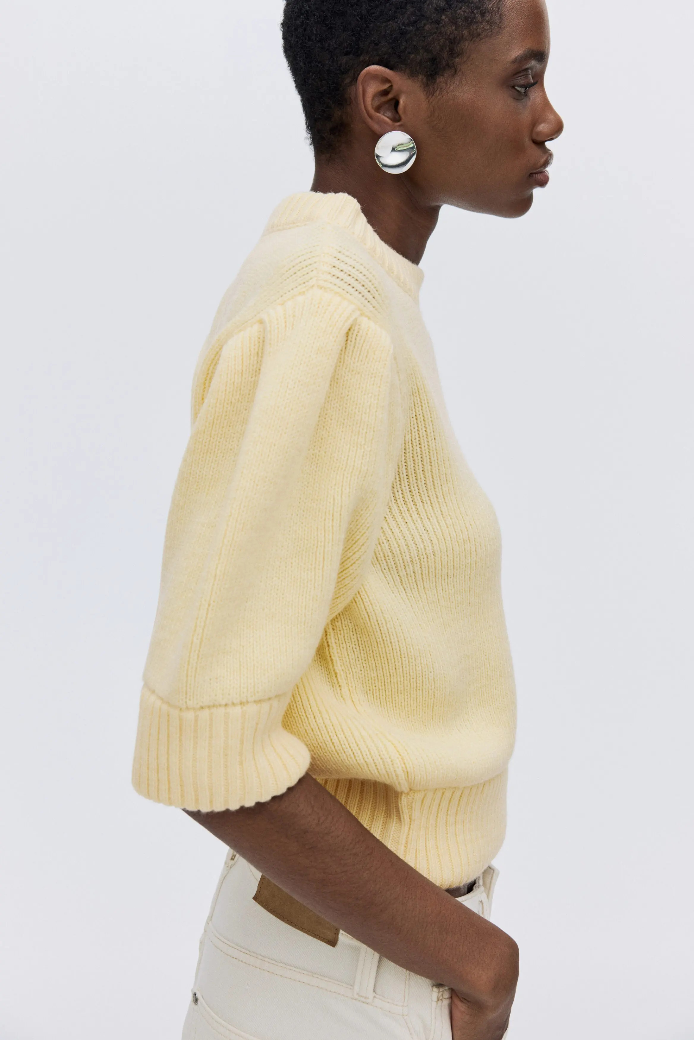 H&M Rib-knit Top (Women) | Nordstrom | Nordstrom