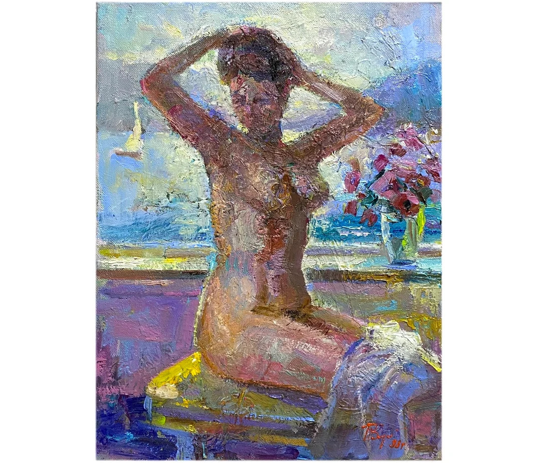 Portrait Painting, Woman Portrait, Original Portrait, Vintage Original Painting, Girl Portrait, O... | Etsy (US)