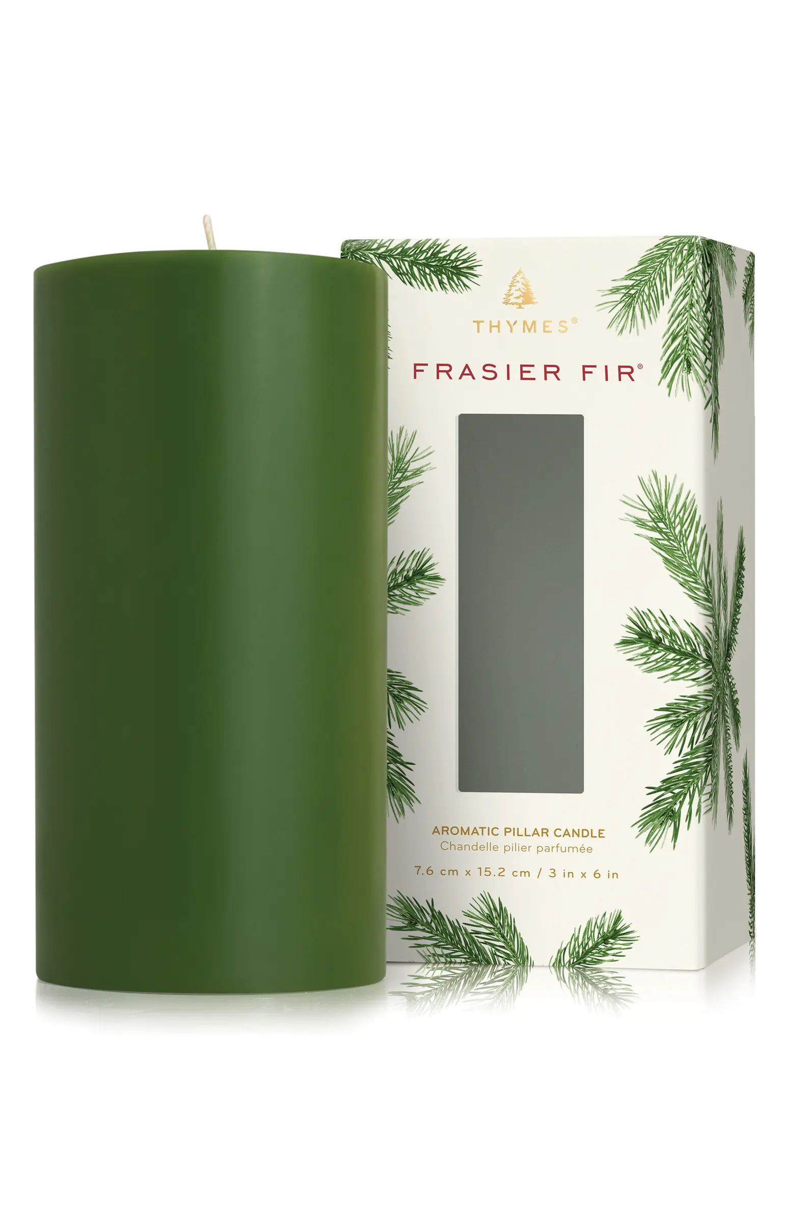 Frasier Fir Pillar Candle | Nordstrom