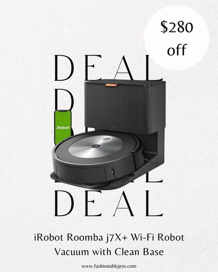 iRobot on sale!! Must have for any household 

#LTKhome #LTKfamily #LTKsalealert