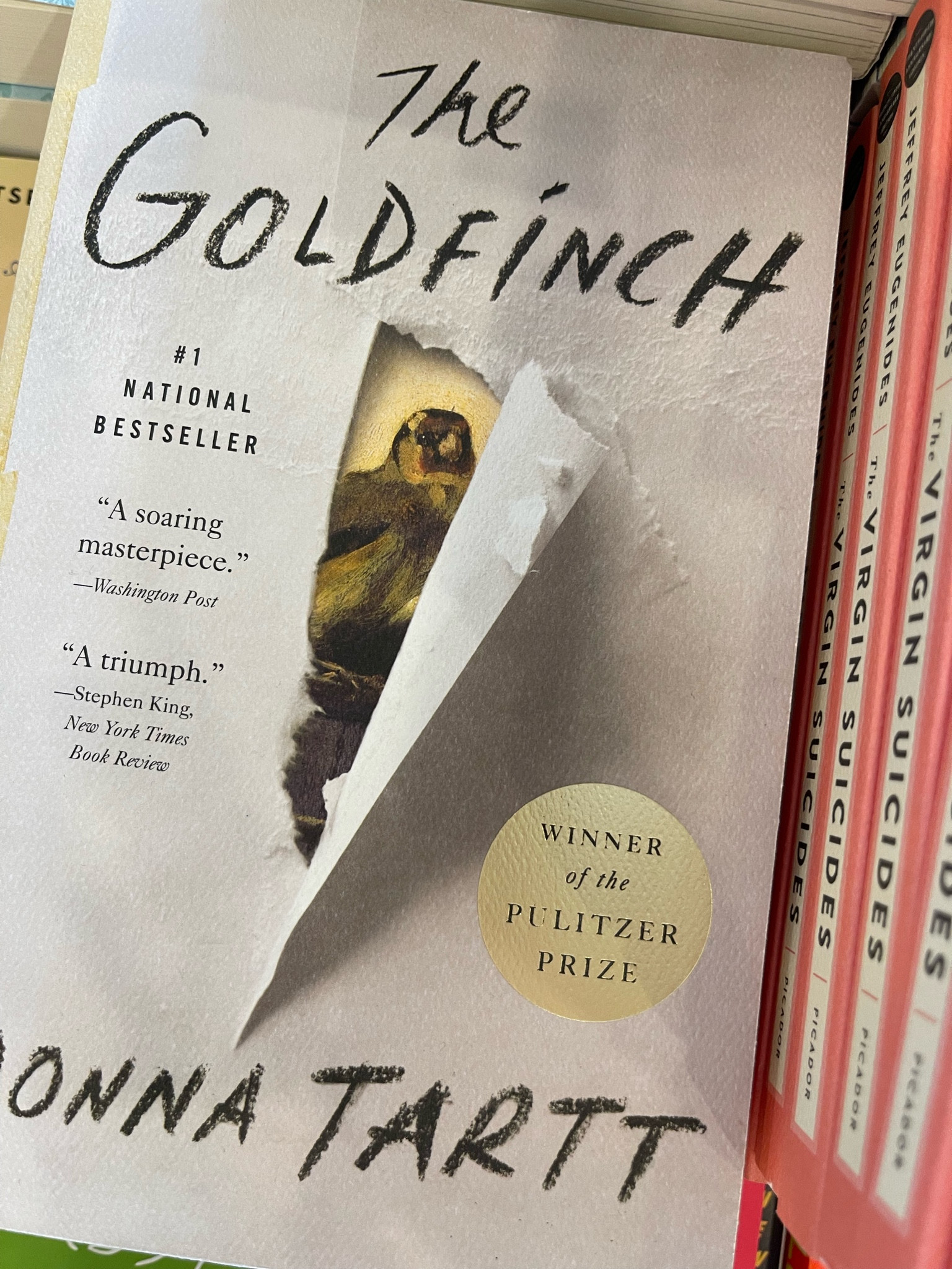 Adding this one to my reading queue 📖

The Goldfinch by Donna Tartt

Reading club, reading group, book club, book recommendations, book lovers.

#LTKTravel #LTKFindsUnder50 #LTKOver40