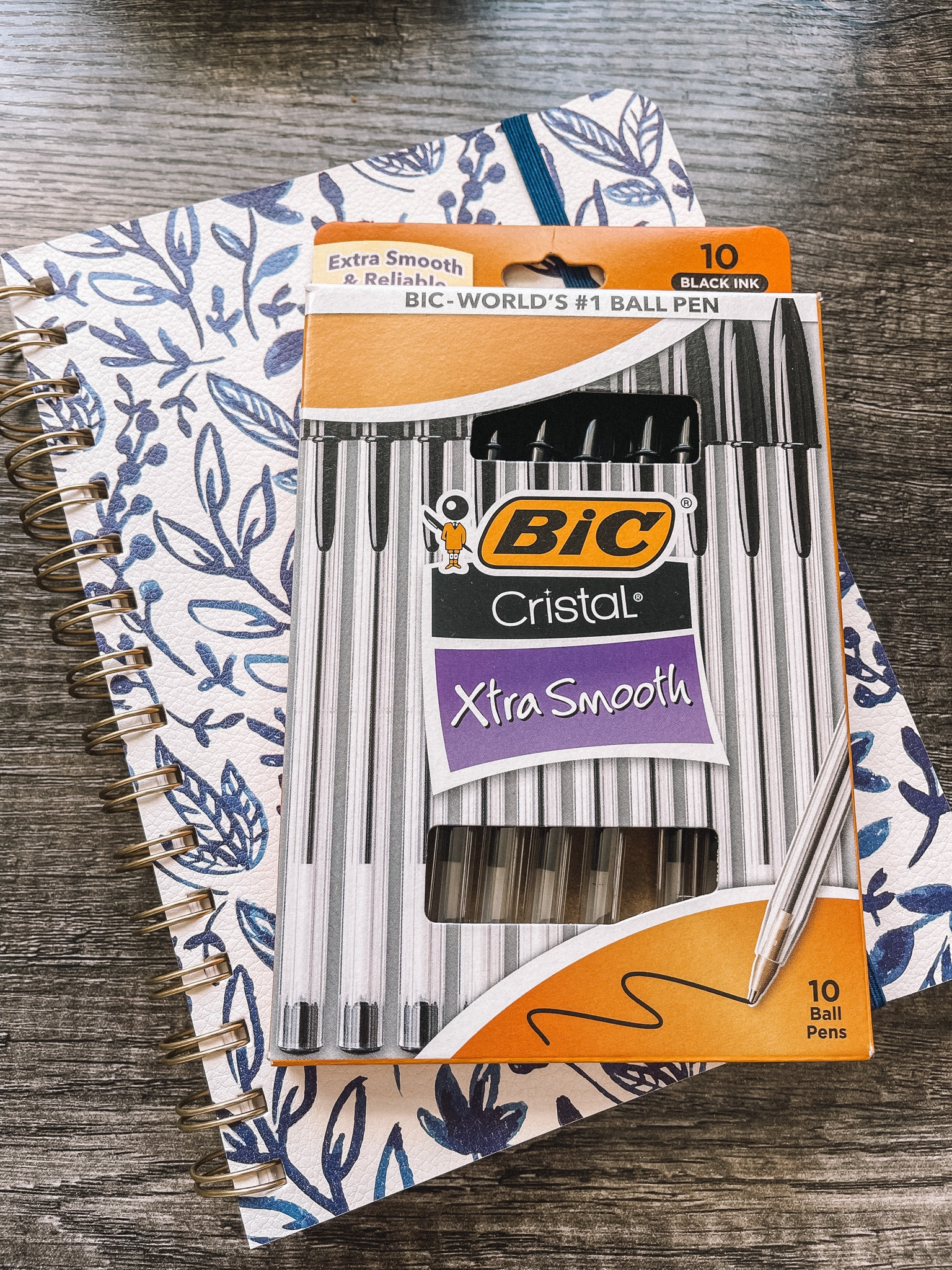 I have been using the same Bic pens since I was 17 years old working at Fareway Grocery and I will die on this hill that they are THE BEST PEN OF ALL TIME. If I run out of these and can’t find one - panic ensues. If they ever stop making these, I have no idea what I’d do. Also: I found the perfect notebook at Walmart. I’m very particular with my notebooks too and this one passed the test 🥳

#LTKBacktoSchool #LTKSeasonal #LTKunder50