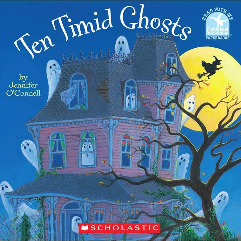 Read with Me Cartwheel Books (Scholastic Paperback): Ten Timid Ghosts (Paperback) | Walmart (US)