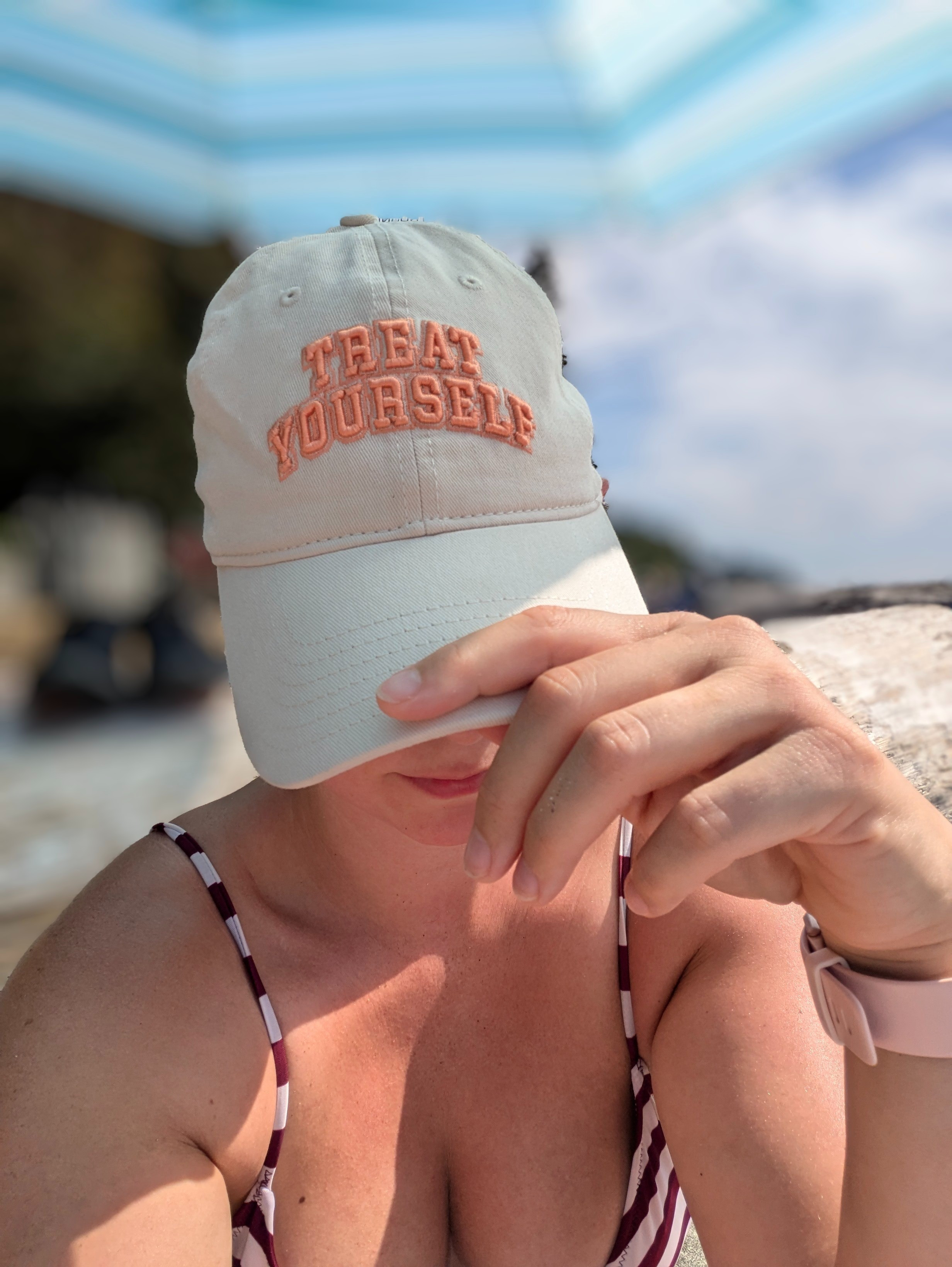 Treat Yourself - exactly this as this cap is now on sale with Aerie 🥰Great quality too. 

#LTKcanada #LTKsale