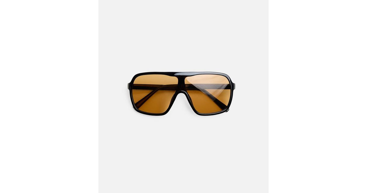 Black Oversized Square Sunglasses Public Desire New Look | New Look (UK)