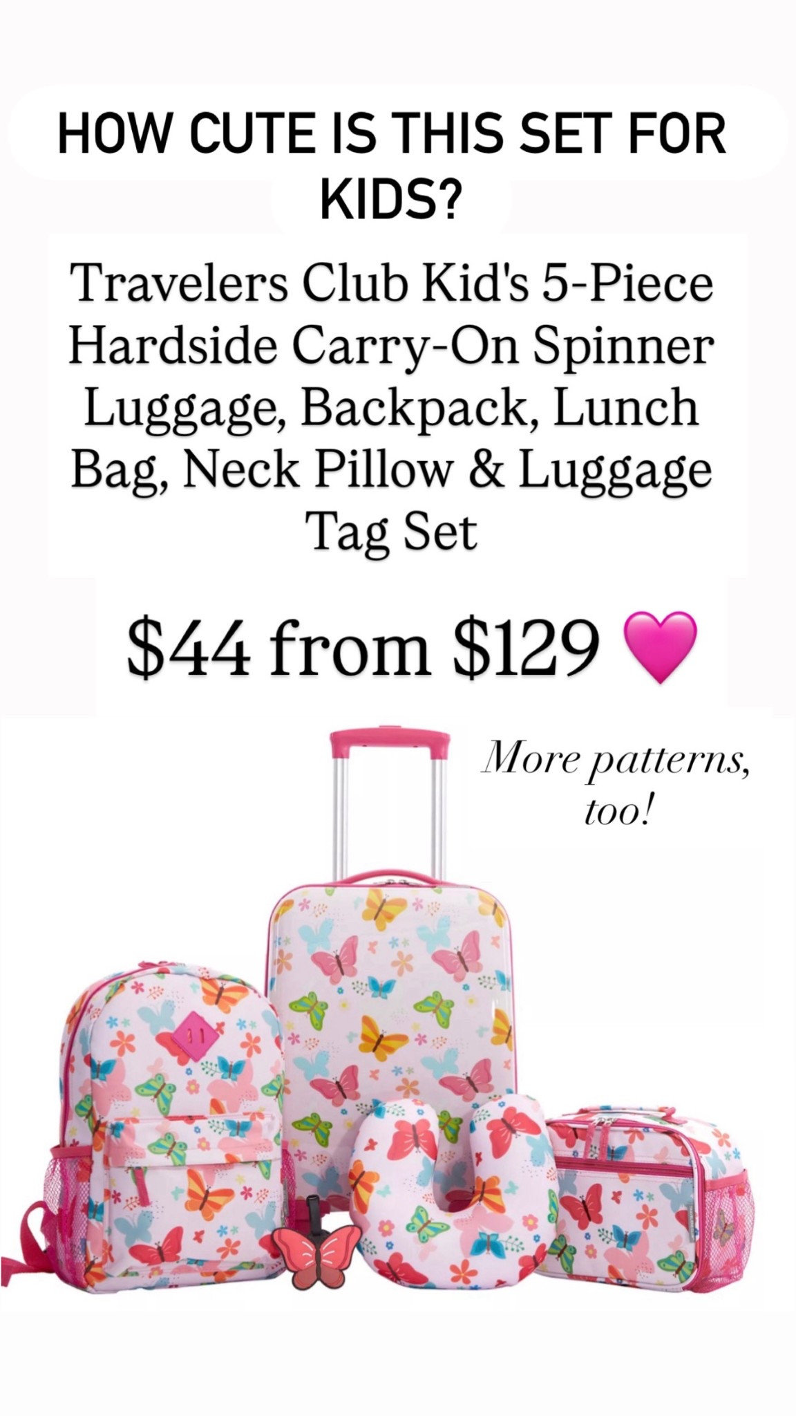 I love this luggage set for kids. Great for traveling. Great for spring break traveling.

#LTKTravel #LTKKids