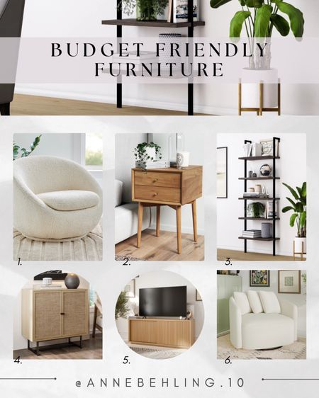 Sharing my favorite budget friendly furniture for spring! The best furniture at an affordable price! 

#LTKhome