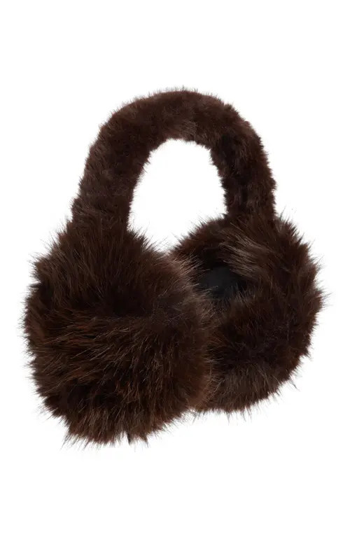 BP. Faux Fur Earmuffs in Brown Coffee at Nordstrom | Nordstrom