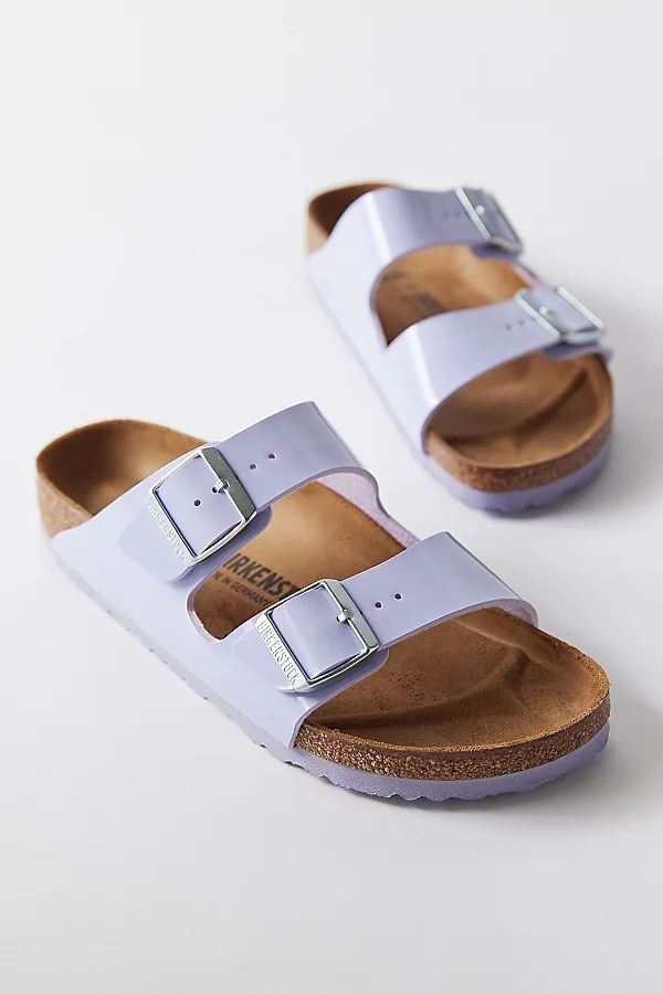 Birkenstock Arizona Birko-Flor Patent Sandal | Urban Outfitters (US and RoW)